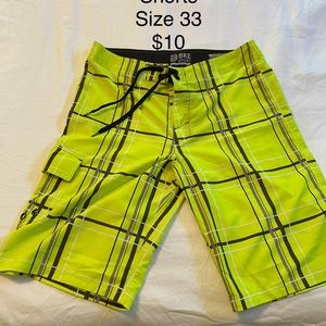 BKE Sport swim shorts. Size 33
